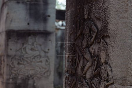 Photo for Angkor thom, stone statue, Siem Reap, Cambodia - Royalty Free Image