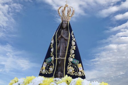 Estatua de la imagen de Nuestra Señora de Aparecida - Nossa Senhora Aparecida