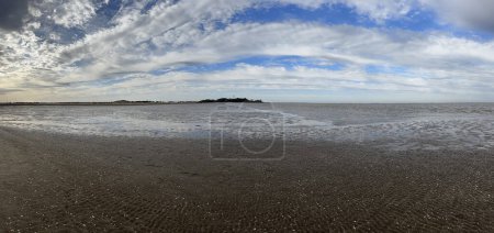 Photo for Beach near the national park Campos del Tuy. Environmental around San Clemente in Argentina. - Royalty Free Image