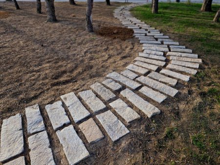 Les pierres à marches ou les pierres à marches sont des ensembles de pierres disposées pour former une chaussée improvisée qui permet à un apedestriande traverser un cours d'eau naturel comme acreek