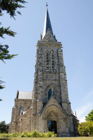 Foto de Catedral de bariloche, iglesia en el centro de la ciudad turística de la ciudad de san carlos de bariloche - Imagen libre de derechos