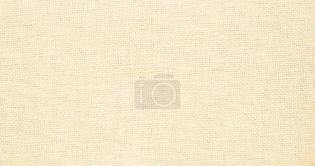 Photo for Tablecloth fabric material background, grunge canvas textile, copy space. - Royalty Free Image
