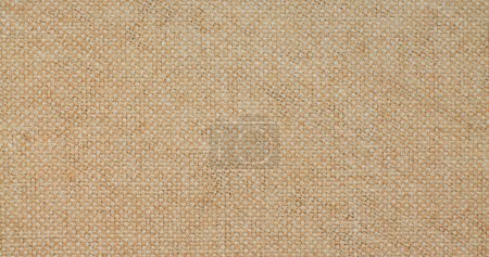 Photo for Natural white linen material textile canvas texture background - Royalty Free Image