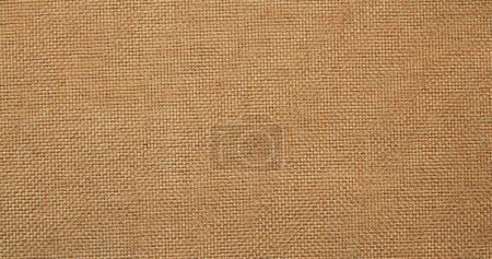 Photo for Natural linen material textile canvas texture background - Royalty Free Image