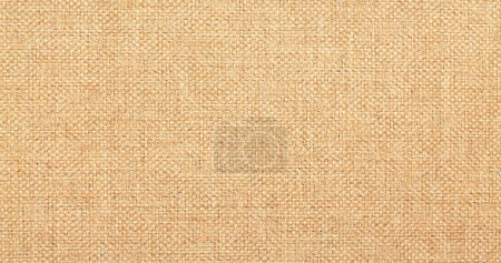Photo for Textured canvas backdrop with earthy linen textile - Royalty Free Image