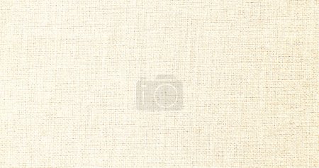 Photo for Textured fabric canvas made from earthen linen material - Royalty Free Image