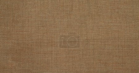 Photo for Textured textile background in linen's organic canvas - Royalty Free Image