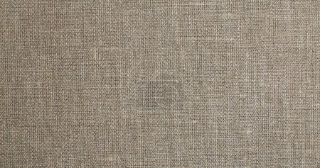Photo for Textured textile backdrop from the natural weave of linen - Royalty Free Image