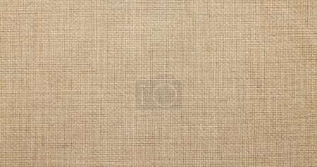 Photo for Textured textile background in linen's organic canvas - Royalty Free Image