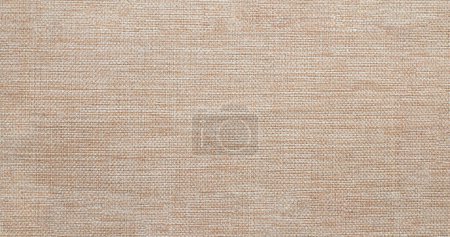 Foto de Lienzo textil texturizado de tela de lino sin procesar - Imagen libre de derechos