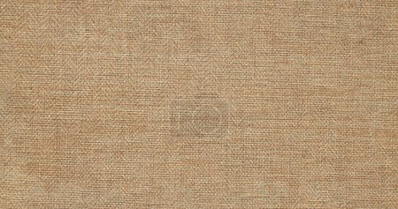 Photo for Organic linen fabric with textured canvas background - Royalty Free Image