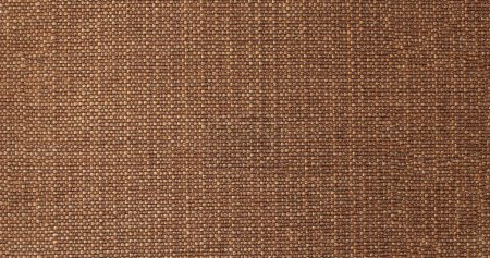 Photo for Canvas woven from natural material with rough linen texture - Royalty Free Image