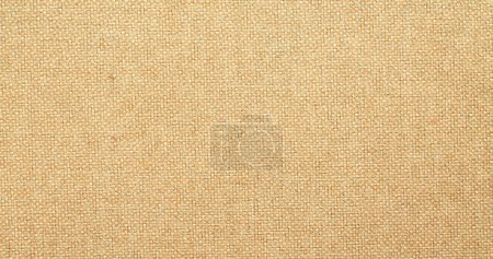 Photo for Natural canvas texture on rustic linen material - Royalty Free Image