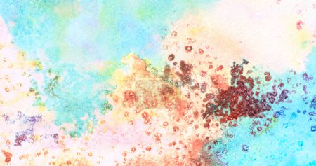 Photo for Watercolor texture background, pattern - Royalty Free Image