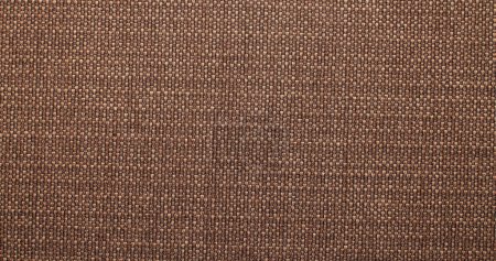 Photo for Background of natural brown fabric - Royalty Free Image