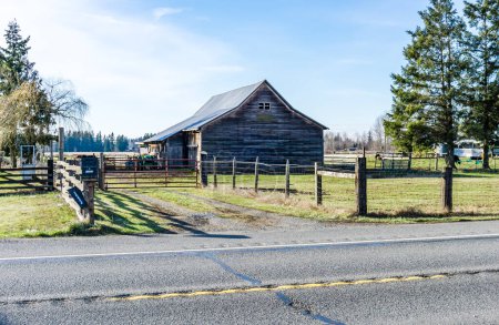 Photo for An old farm house in Enumclaw, Washington. - Royalty Free Image