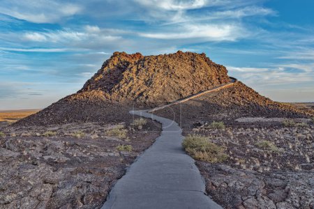 Photo for Path at Craters of the Moon National Monument. - Royalty Free Image