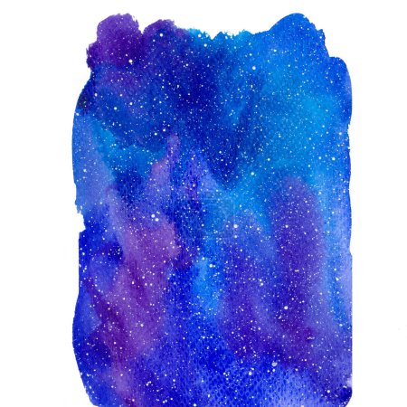 Photo for Hand Painted Full of sky of Cosmic Texture colorful - Royalty Free Image