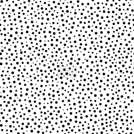 Photo for Monochrome seamless checkered pattern. Black and white ornament - Royalty Free Image