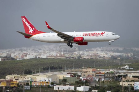 Photo for Gando, Gran Canaria, Boeing 737 of Corendon Airlines Europe - Royalty Free Image