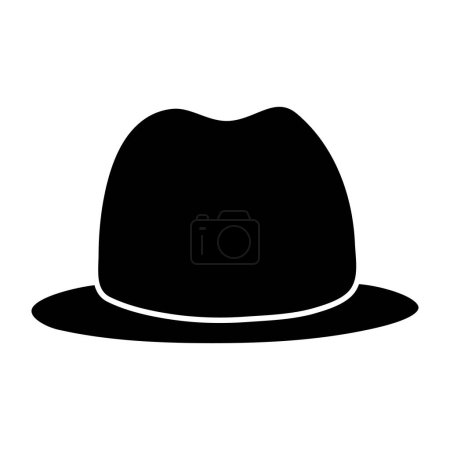 Icono de diseño moderno de sombrero