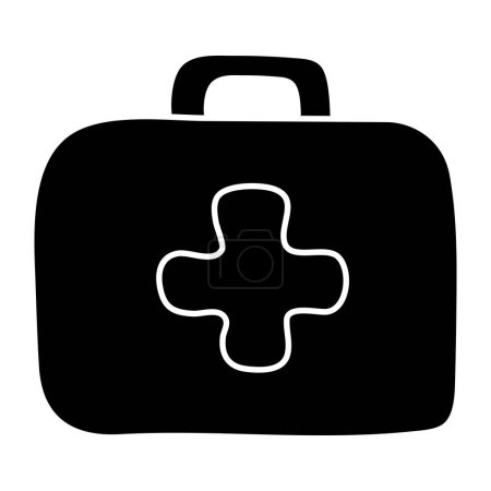 Illustration for Vector design of first aid kit - Royalty Free Image