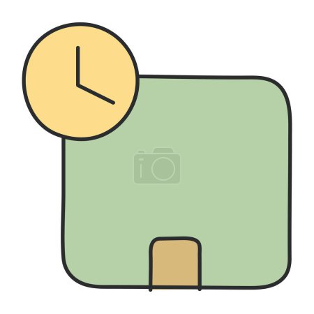 Perfect design icon of delivery time