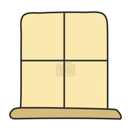 Editable design icon of window