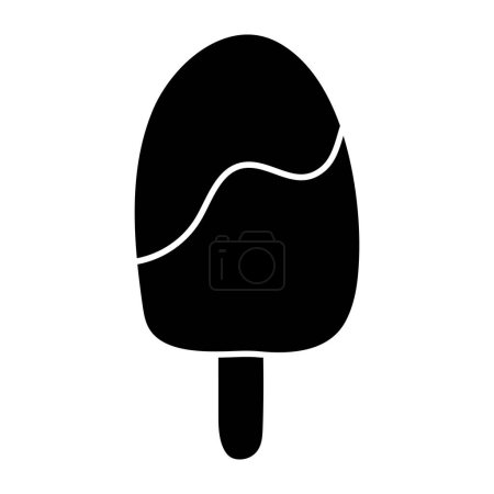 Un hermoso icono de diseño de helado