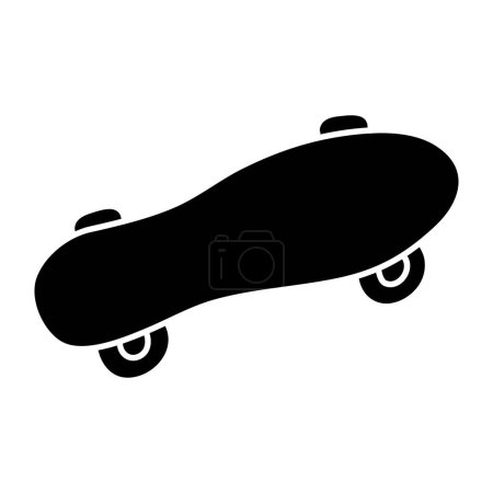 Modern design icon of skateboard