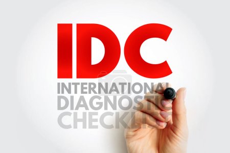 IDC - Liste de contrôle diagnostique internationale acronyme, contexte du concept d'entreprise