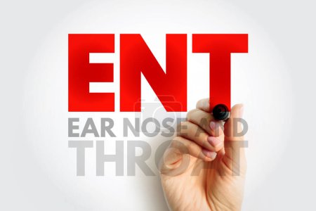 HNO - Hals-Nasen-Ohren Akronym, Gesundheitskonzept Hintergrund