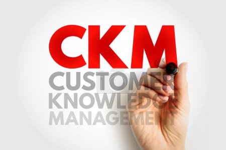 CKM Customer Knowledge Management - erweist sich als entscheidendes Element für kundenorientierte Wertschöpfung, Akronym Textkonzept Hintergrund