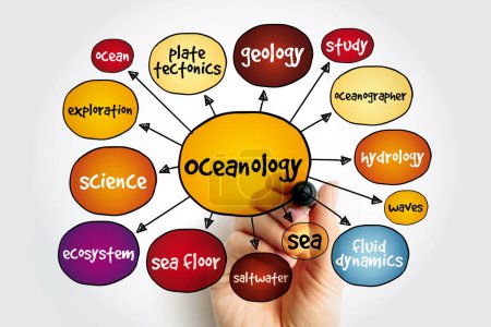 Oceanology Mindmap, Ausbildungskonzept für Präsentationen und Berichte