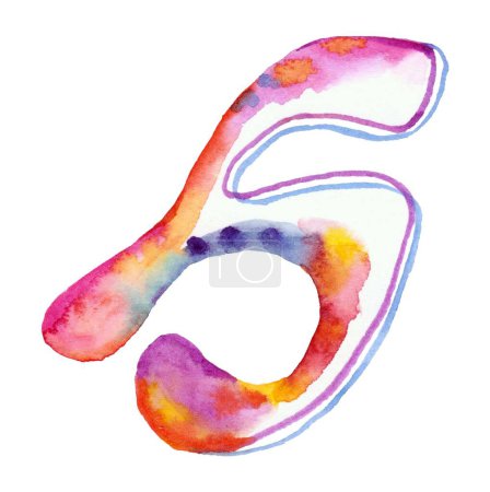 Aquarelle vibrante de couleur arc-en-ciel lettre H sur fond blanc. Parfait pour les images de stock, représentant la créativité, la diversité et la positivité.