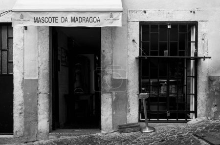 Photo for Lisboa, Portugal. 29 September 2023. Mascote da Madragoa old tipical tavern in Santos district in Lisbon Portugal in Lisbon, Portugal - Royalty Free Image