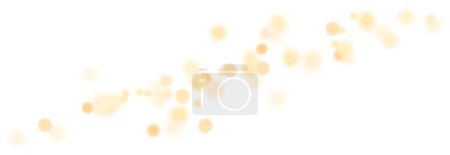 Photo for Vector Yellow Bokeh Sparkle Background EPS10 - Royalty Free Image