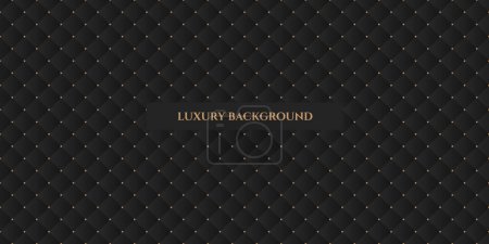 Téléchargez les photos : Fond de luxe meubles fond noir et or motif - en image libre de droit