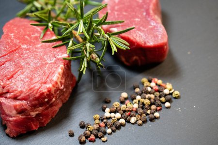 beef Steak fillet with herbs and spices