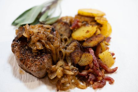 beef Steak fillet with herbs and spices