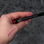 Jurmala, Latvia - 21 01 2024: In womens hands, theres a new lip pencil from NYX. High quality photo