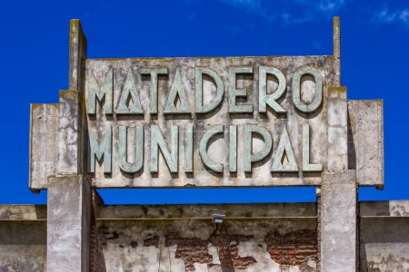 Photo for 'Matadero Municipal' old abandoned building - Royalty Free Image