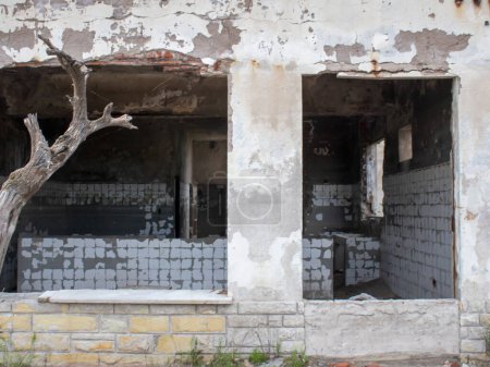 Téléchargez les photos : Ruines de vieille maison abandonnée - en image libre de droit