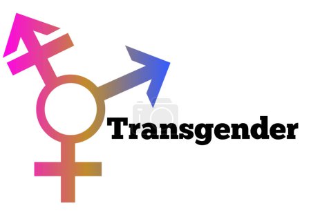 Foto de A Transgender Sexual Orientation Icon Symbol Shape Sign Logo Sitio web Género Concepto sexual Página web Botón Diseño Pictogramas Interfaz de usuario Arte Ilustración Infografías - Imagen libre de derechos