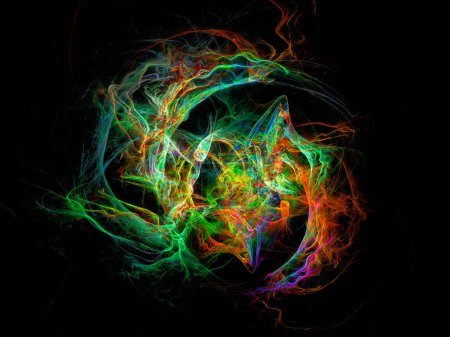 Foto de Entra en el encantador reino de los fractales artificiales: Embárcate en un viaje de complejidad infinita y descubre la fascinante belleza de las matemáticas y el diseño - Imagen libre de derechos