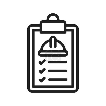 Illustration for Guidelines icon vector image. Suitable for mobile application web application and print media. - Royalty Free Image
