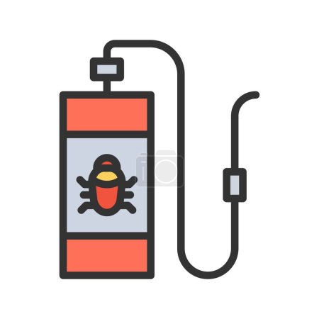 Illustration for Pesticide icon vector image. Suitable for mobile application web application and print media. - Royalty Free Image
