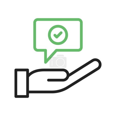 Illustration for Advice icon vector image. Suitable for mobile application web application and print media. - Royalty Free Image