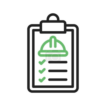Illustration for Guidelines icon vector image. Suitable for mobile application web application and print media. - Royalty Free Image