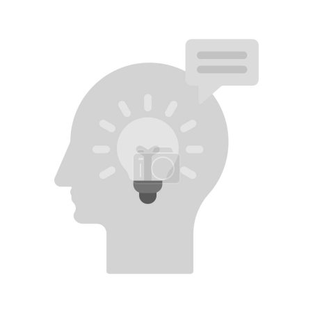Brainstorming Ideas icon vector image. Suitable for mobile application web application and print media.